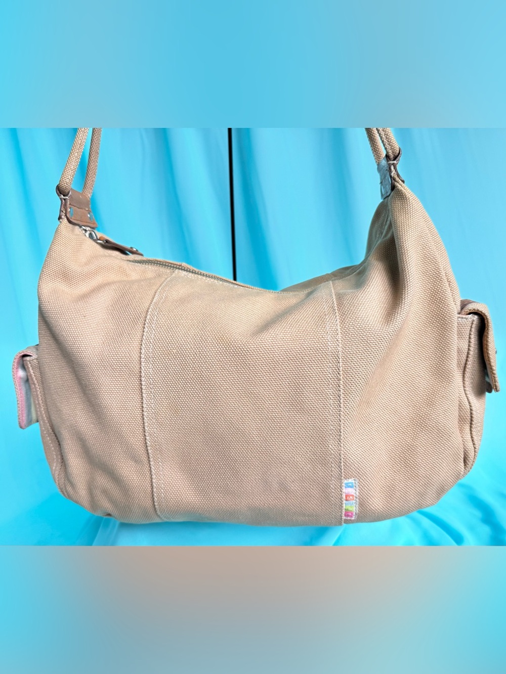 Fossil Canvas Large Purse Diaper Bag